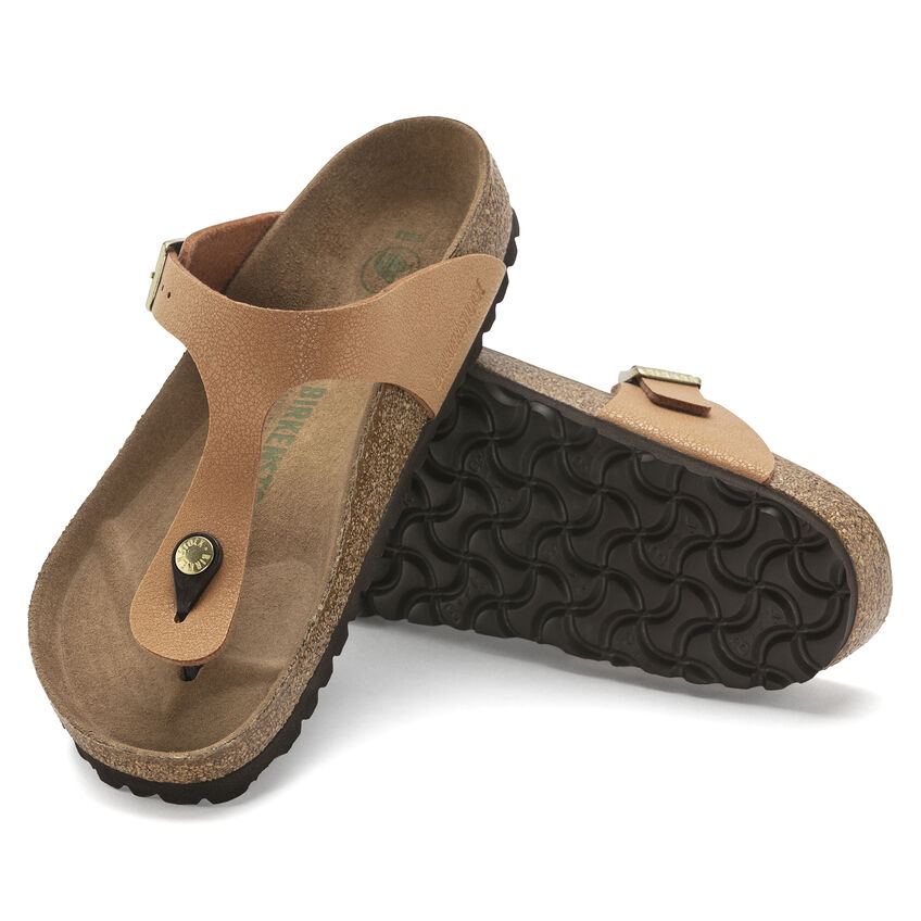 Birkenstock Gizeh Vegan Birkibuc Pecan